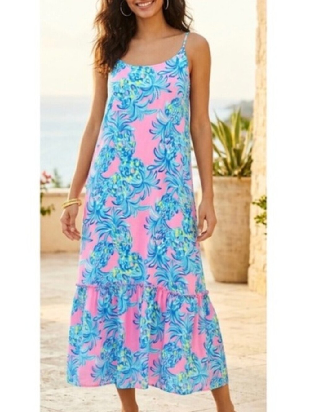 Lilly Pulitzer Winni Midi Dress 006218